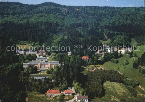 Marzell Fliegeraufnahme Reha-Kliniken Kanderal