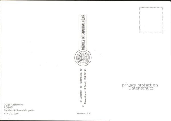 Rosas Costa Brava Cataluna Fliegeraufnahme Canale – Bild 2