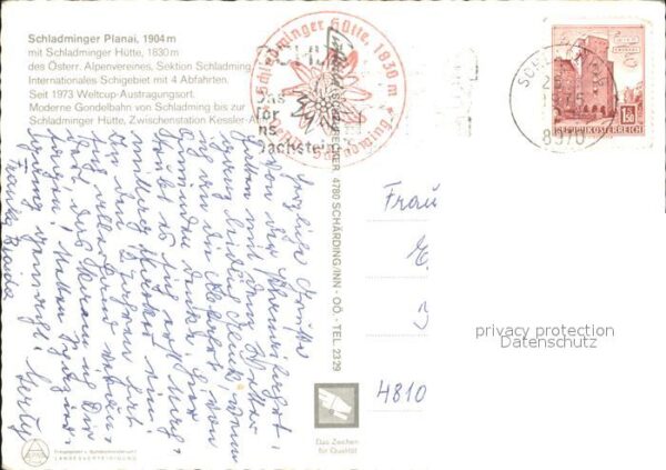 Schladmingerhuette Planai Fliegeraufnahme – Bild 2