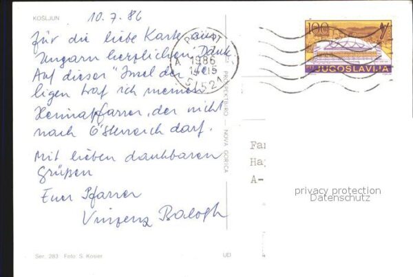 Punat Fliegeraufnahme Kosljun – Bild 2