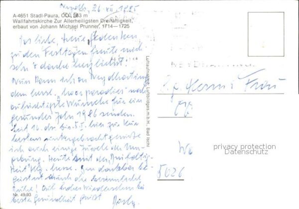 Stadl-Paura Fliegeraufnahme Wallfahrtskirche – Bild 2