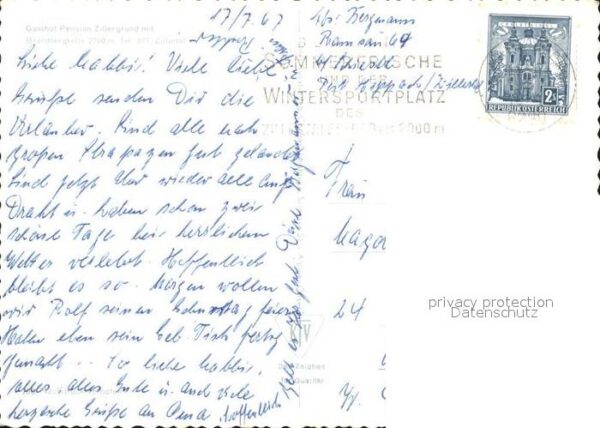 Zillertal Tirol Gasthaus Pension Zillergrund – Bild 2