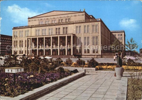 Leipzig Opernhaus Karl-Marx-Platz