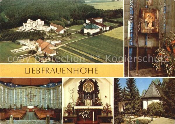 Rottenburg Neckar Liebfrauenhöhe Fliegeraufnahme