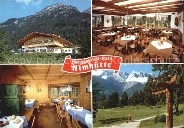 Garmisch-Partenkirchen Berggasthof Cafe Almhütte