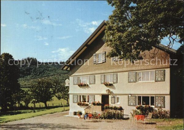 Maierhoefen Allgaeu Berggasthaus Sonnenstüble