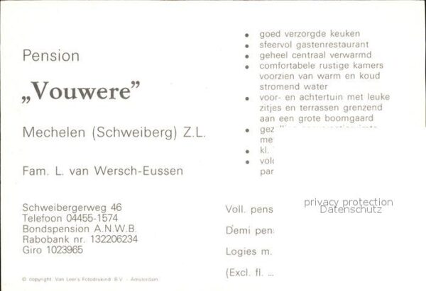 Mechelen Malines Pension Vouwere – Bild 2