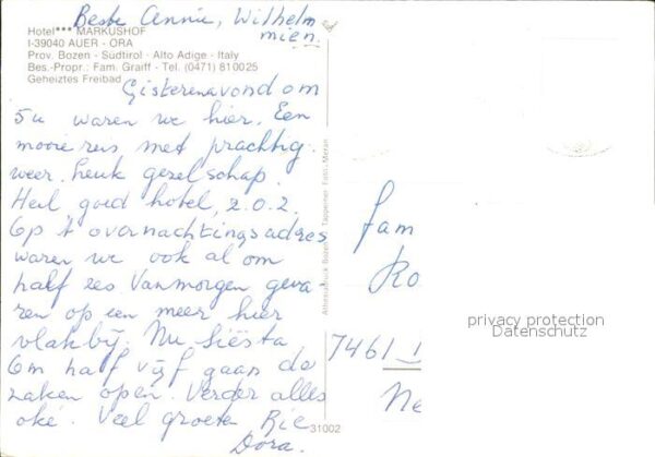 Auer Ora Suedtirol Hotel Markushof – Bild 2