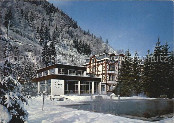 Wildbad Einoed Kuranstalt Thermalbad