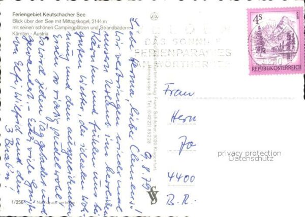 Keutschach See Fliegeraufnahme – Bild 2