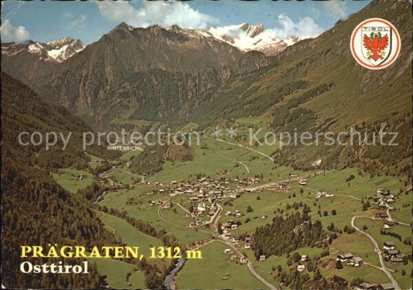 Praegraten Grossvenediger Fliegeraufnahme