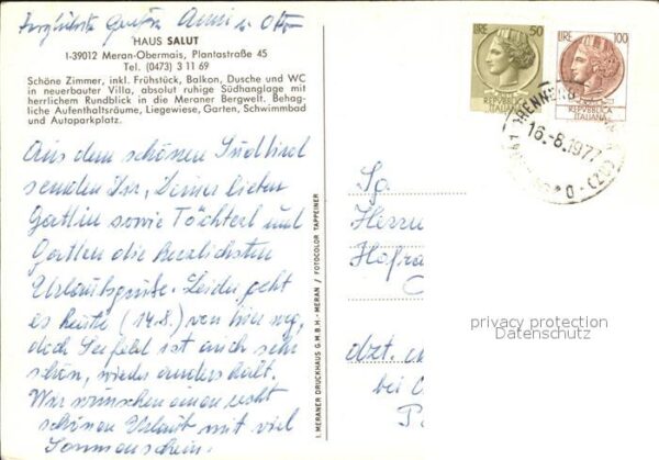 Obermais Meran Haus Salut – Bild 2