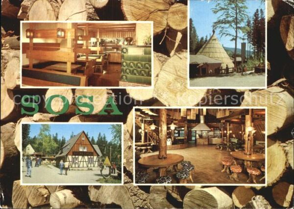 Sosa Erzgebirge Restaurant Köhlerhütte und Meiler