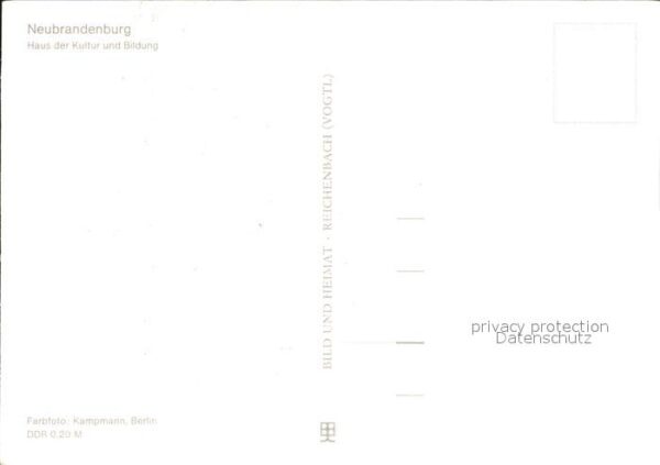 Neubrandenburg Haus der Kultur und Bildung – Bild 2