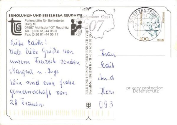Reudnitz Mohlsdorf Erholungs- und Bibelheim – Bild 2