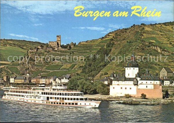 Kaub mit Burg