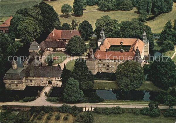 Herbern Fliegeraufnahme Schloß Westerwinkel