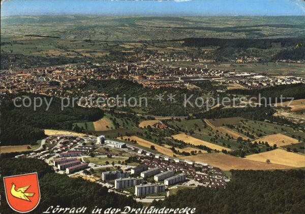 Loerrach Fliegeraufnahme