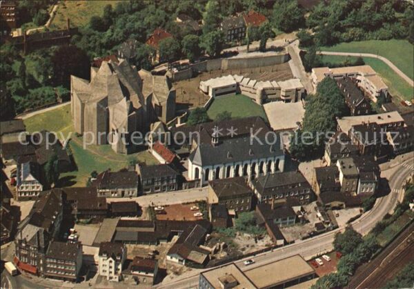Neviges Velbert Fliegeraufnahme Neue Wallfahrtskirche A