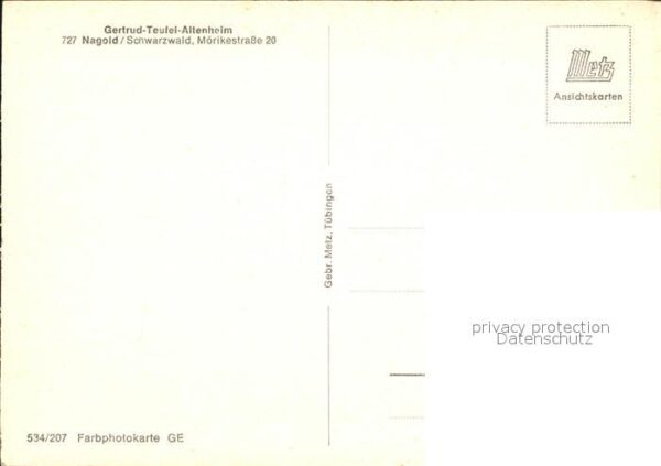 Nagold Gertrud Teufel Altenheim – Bild 2