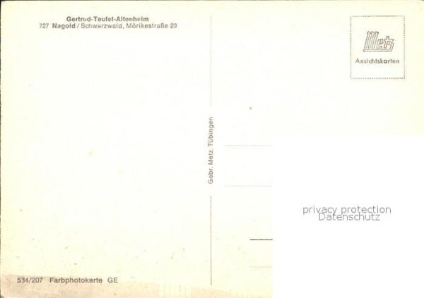 Nagold Gertrud Teufel Altenheim – Bild 2