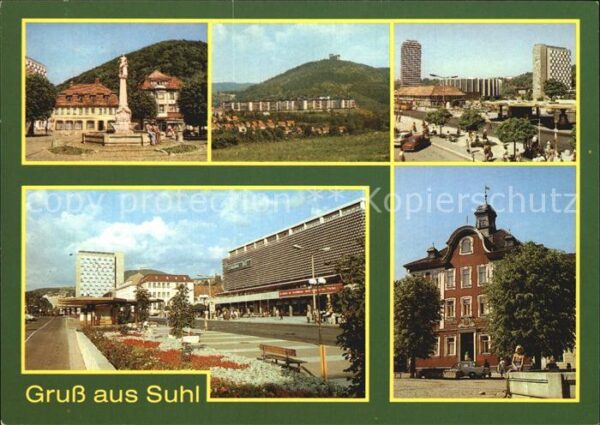 Suhl Thueringer Wald Waffenschmiedbrunnen