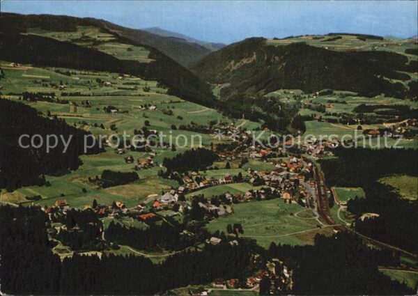 Hinterzarten Fliegeraufnahme