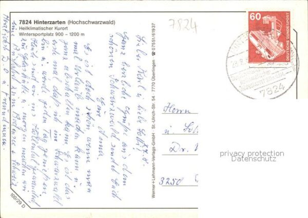 Hinterzarten Fliegeraufnahme – Bild 2