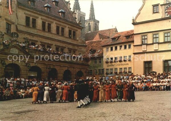 Rothenburg Tauber historischer Schäfertanz