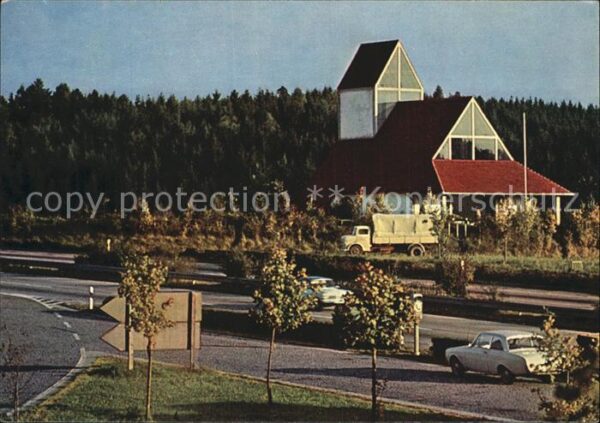 Adelsried Augsburg Autobahnkirche Maria Schutz der Reisend