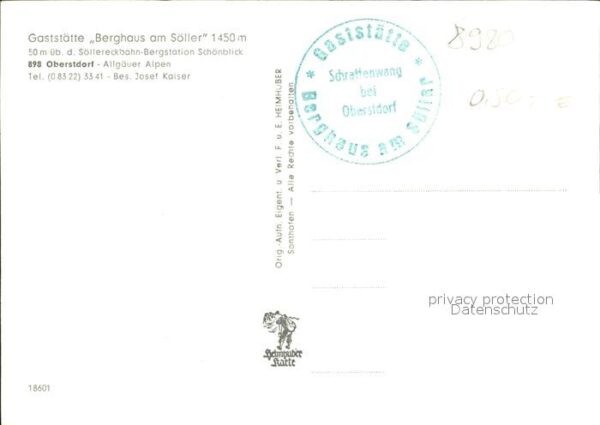 Oberstdorf Berghaus am Söller – Bild 2