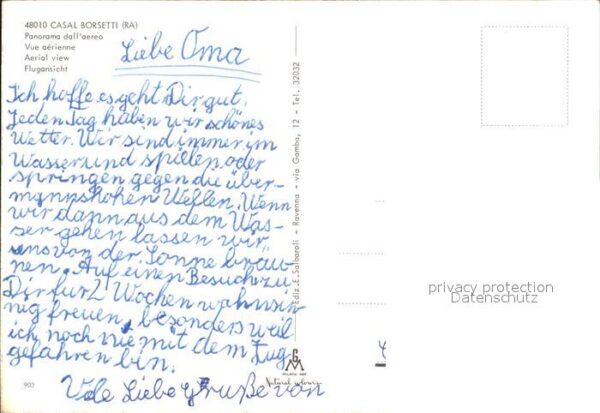 Casal Borsetti Panorama dall aereo – Bild 2