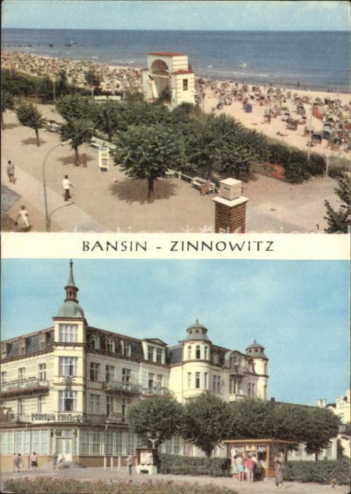 Bansin Ostseebad Strandpartie Zinnowitz FDGB Heim Glück