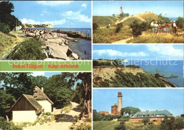 Ruegen Kap Arkona Strand Dünen Steilküste Leuc