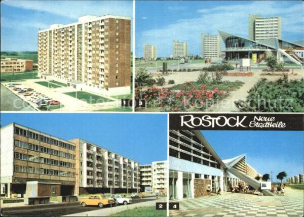 Rostock Neue Stadtteile Lütten Klein Evershagen