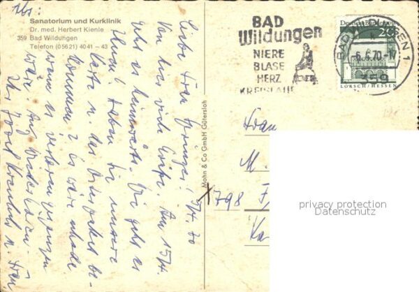 Bad Wildungen Sanatorium und Kurkliik – Bild 2