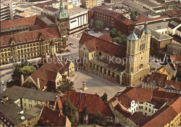 Braunschweig Burgplatz und Rathaus