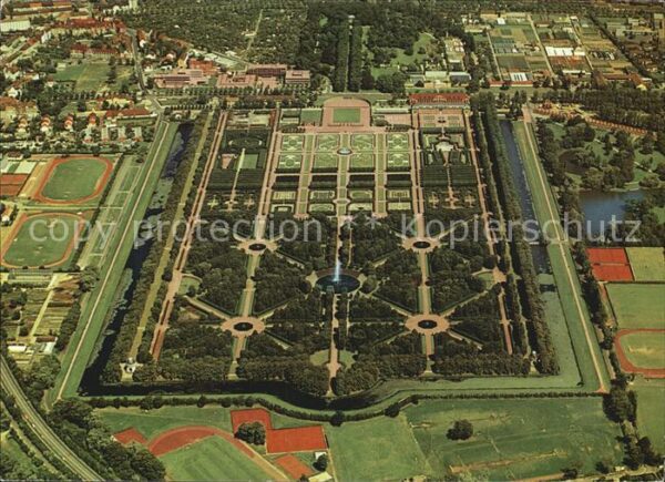 Herrenhausen Hannover Grosser Garten Fliegeraufnahme