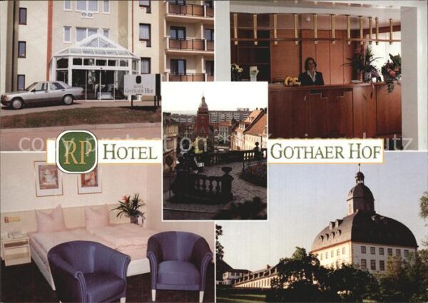 Gotha Thueringen Hotel Gothaer Hof Rezeption Zimmer Teil