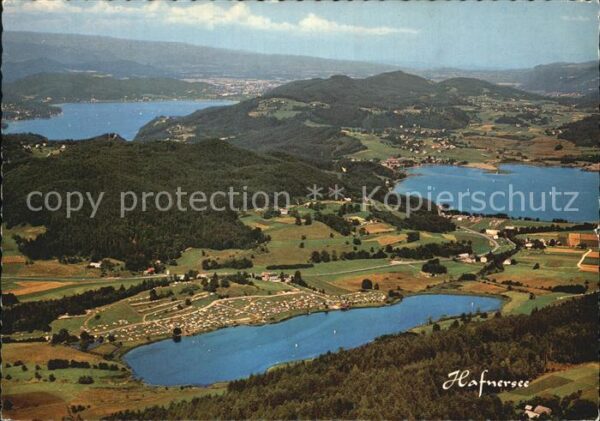 Hafnersee mit Keutschacher und Wörthersee Flieger