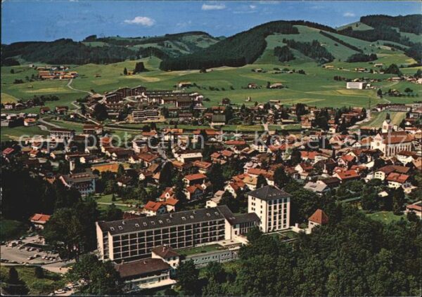 Oberstaufen Schlossbergklinik Fliegeraufnahme