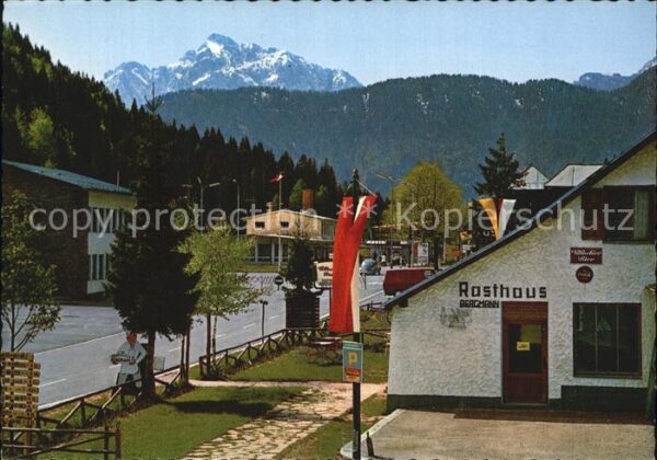 Wurzenpass Rasthaus Bergmann Grenzübergang Österre