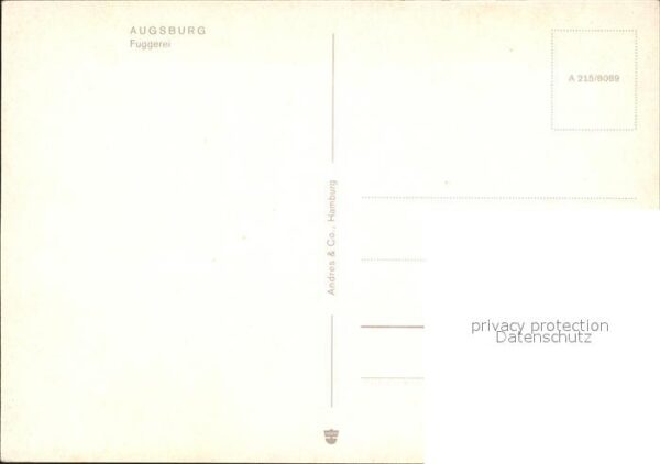 Augsburg Fuggerei – Bild 2