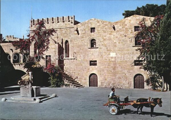 Rhodos Rhodes Aegaeis Archäologisches Institut Eselskarren