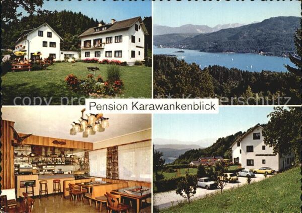 Poertschach Woerthersee Pension Karawankenblick Gastraum Parkpl