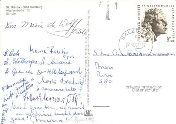 Salzburg Oesterreich St Ursula Schule – Bild 2