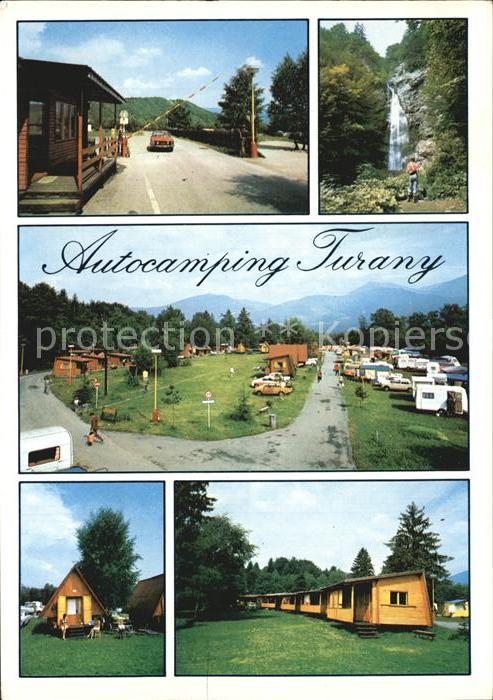 Turany Autocamping Turany Eingang Wasserfall B