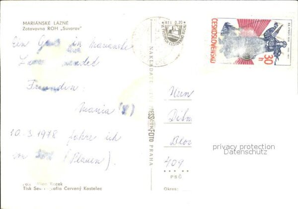 Marianske Lazne Zotavovna ROH Suvorov – Bild 2