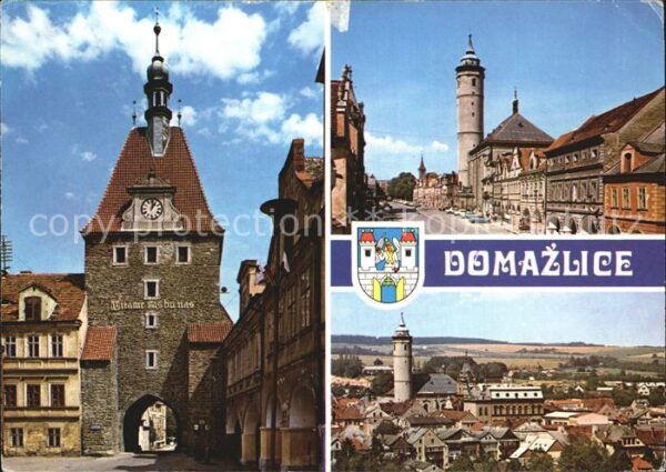 Domazlice Castecne zachovany Dolni branou stop ra