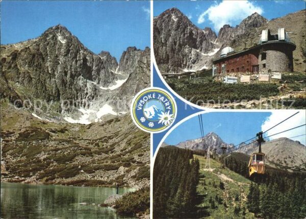 Vysoke Tatry Skalnate pleso Lomnicky stit Vidlovy hr